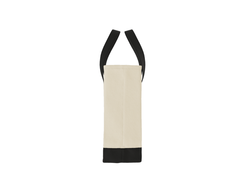 Cotton Canvas Two-Tone Tote